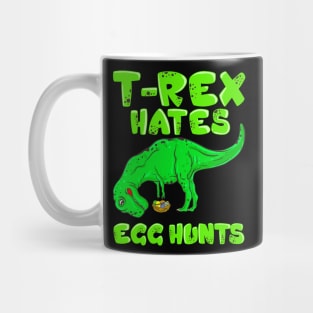 Easter T Rex Hates Egg Hunts Mug